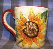 Sunflower Coffee Cup