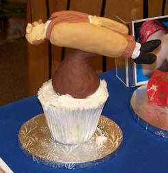 Lenin cupcake -- grand prize winner