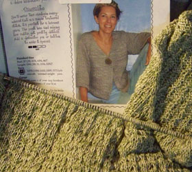 Sausalito Sweater in pieces